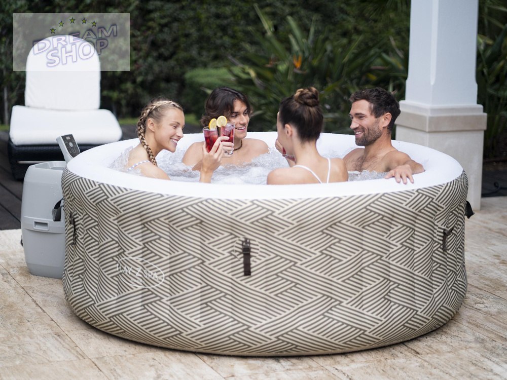 Dmuchane Spa Jacuzzi 4 Osobowe 180x66cm Bestway 60055 Dmuchane Spa Jacuzzi 4 Osobowe 180x66cm Bestway 60055