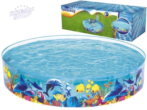 Bestway basen brodzik dla dzieci 244x46cm 55031 Bestway basen brodzik dla dzieci 244x46cm 55031