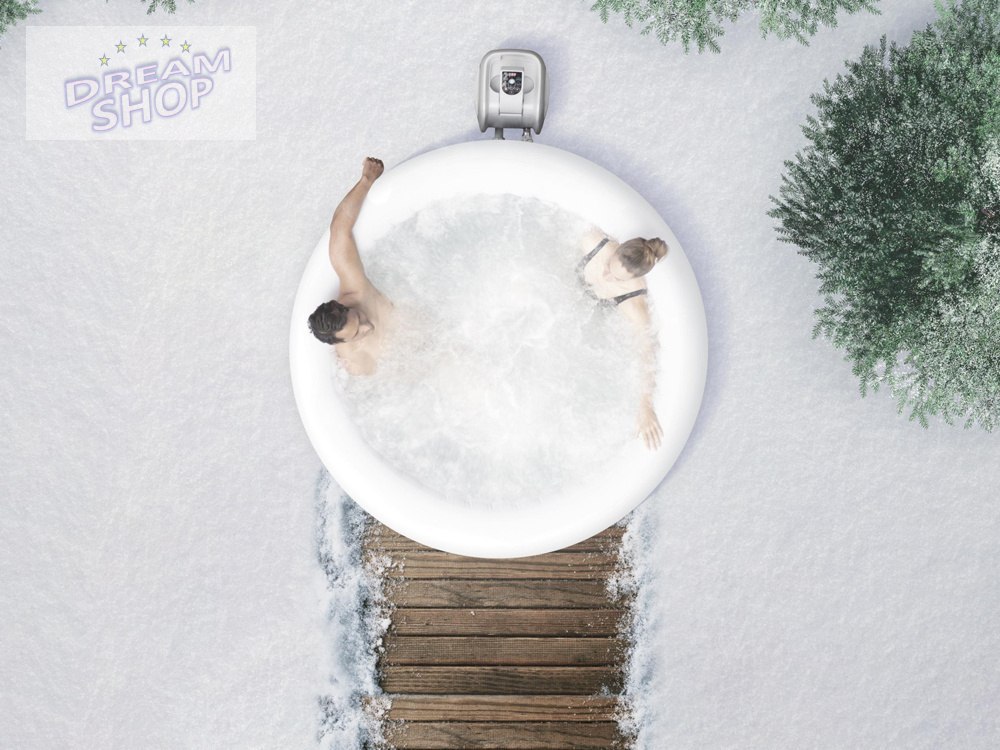 Dmuchane SPA Jacuzzi 4 osobowe 180 cm x 66 cm Bestway 60007 Dmuchane SPA Jacuzzi 4 osobowe 180 cm x 66 cm Bestway 60007