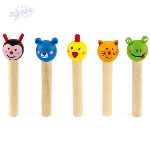 Drewniana gra Rzut pierścnieniem Zwierzątka Viga Toys Drewniana gra Rzut pierścnieniem Zwierzątka Viga Toys