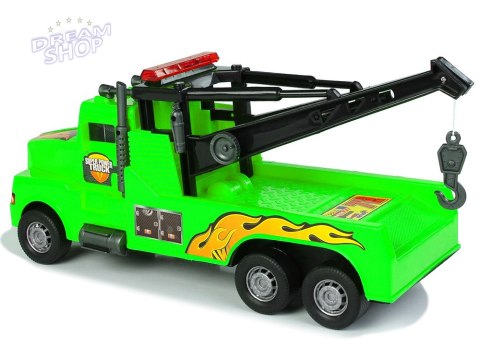 Auto Ciężarówka Holownik Pomoc Drogowa 1:10 Lina Zielona Auto Ciężarówka Holownik Pomoc Drogowa 1:10 Lina Zielona