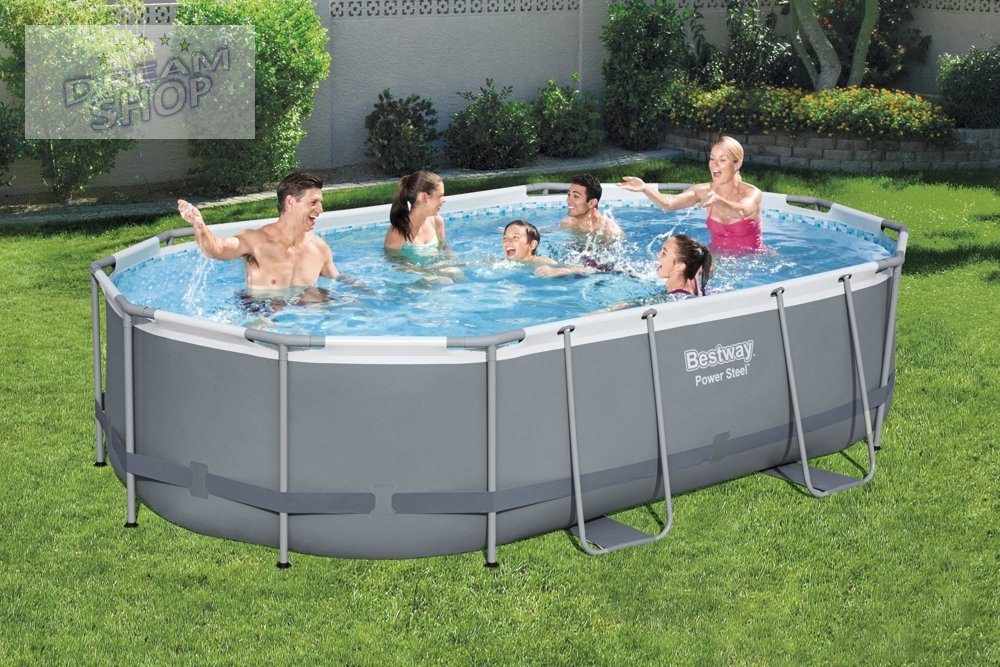 Basen Ogrodowy Stelażowy 488 x 305 x 107 cm Bestway 56448 Basen Ogrodowy Stelażowy 488 x 305 x 107 cm Bestway 56448