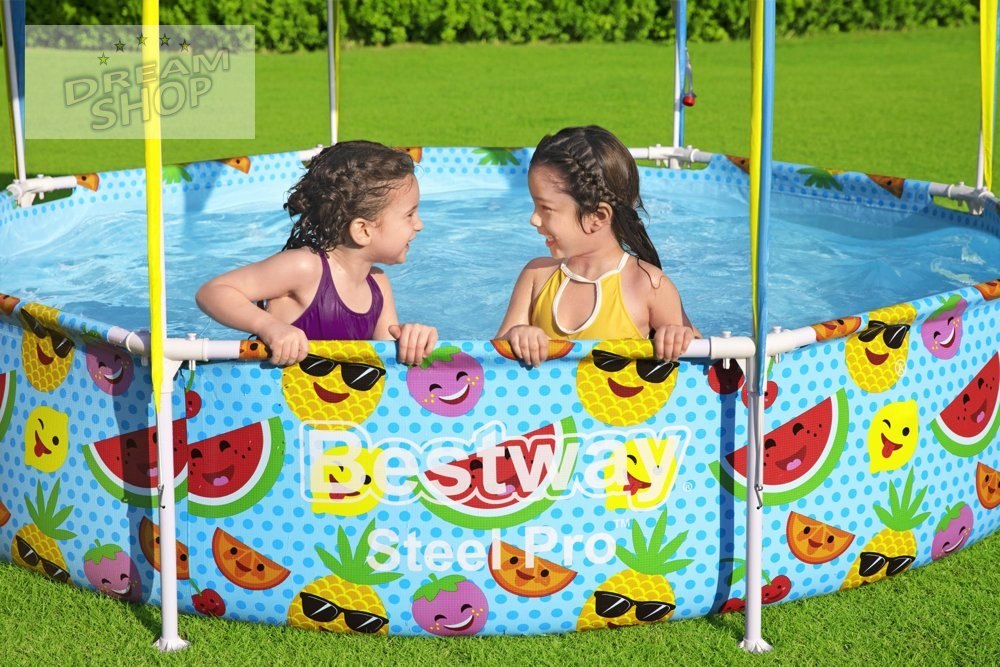 Basen Ogrodowy Stelażowy Dla Dzieci 244 cm x 51 cm Bestway 56432 Basen Ogrodowy Stelażowy Dla Dzieci 244 cm x 51 cm Bestway 56432