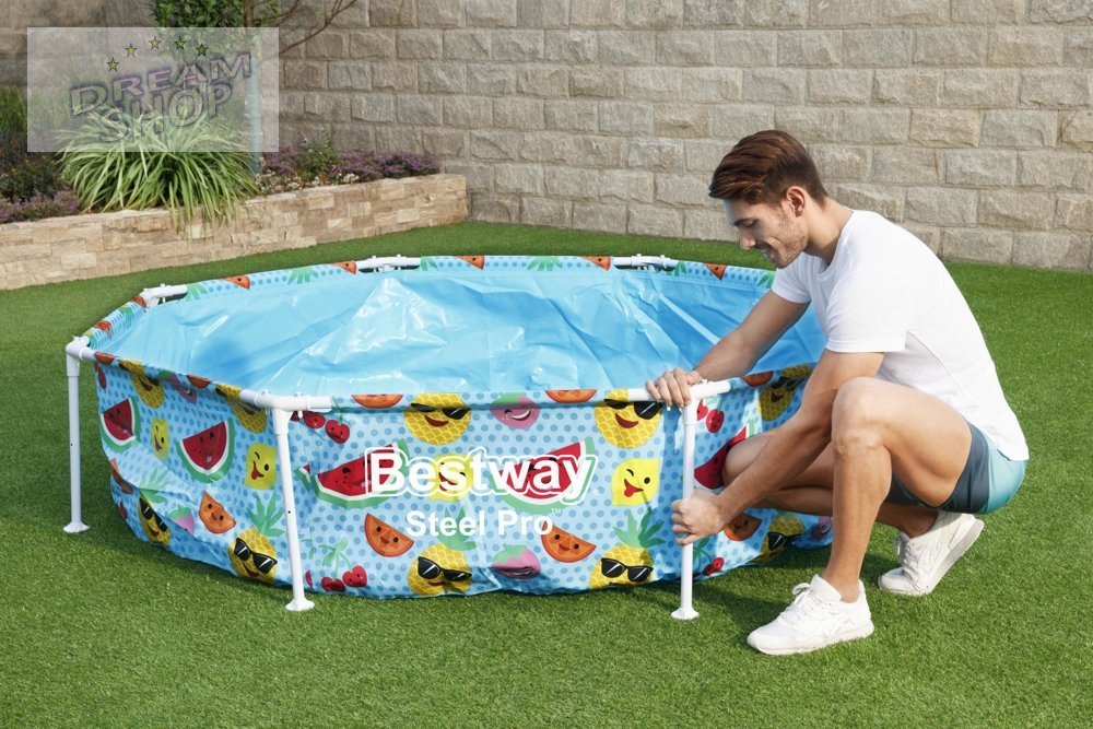 Basen Ogrodowy Stelażowy Dla Dzieci 244 cm x 51 cm Bestway 56432 Basen Ogrodowy Stelażowy Dla Dzieci 244 cm x 51 cm Bestway 56432