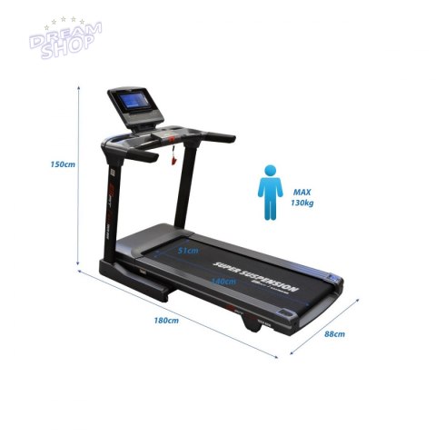 Bieżnia elektryczna Tech run W5.0 Eb fit Bieżnia elektryczna Tech run W5.0 Eb fit