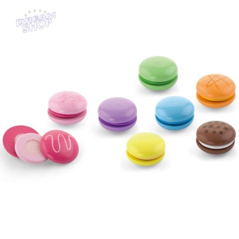 Drewniany Ciastka Zestaw kolorowych makaroników Viga Toys 8 sztuk Drewniany Ciastka Zestaw kolorowych makaroników Viga Toys 8 sztuk