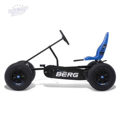 BERG Gokart na Pedały XL B.Pure Blue BFR Pompowane Koła od 5 lat do 100 kg BERG Gokart na Pedały XL B.Pure Blue BFR Pompowane Koła od 5 lat do 100 kg