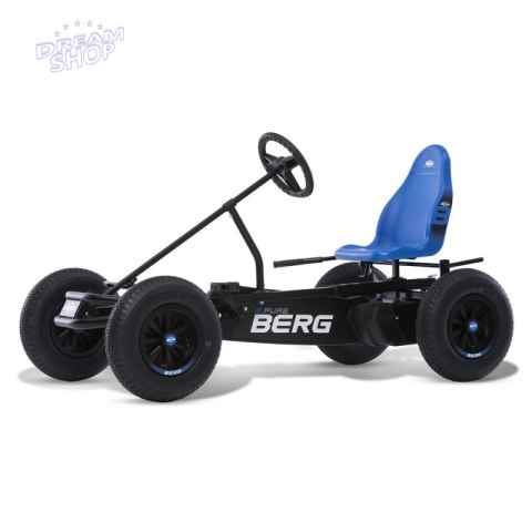 BERG Gokart na Pedały XL B.Pure Blue BFR Pompowane Koła od 5 lat do 100 kg BERG Gokart na Pedały XL B.Pure Blue BFR Pompowane Koła od 5 lat do 100 kg