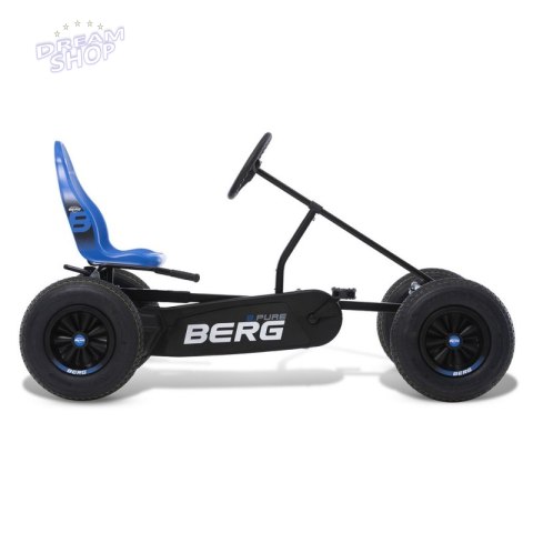 BERG Gokart na Pedały XL B.Pure Blue BFR Pompowane Koła od 5 lat do 100 kg BERG Gokart na Pedały XL B.Pure Blue BFR Pompowane Koła od 5 lat do 100 kg