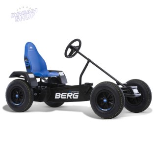 BERG Gokart na Pedały XL B.Rapid Blue BFR Pompowane Koła od 5 lat do 100 kg