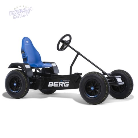 BERG Gokart na Pedały XL B.Rapid Blue BFR Pompowane Koła od 5 lat do 100 kg