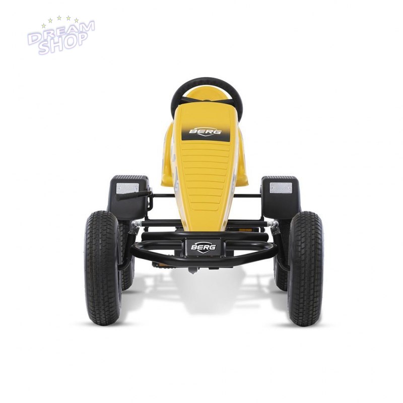 BERG Gokart na Pedały XL B.Super Yellow BFR Pompowane Koła od 5 lat do 100 kg BERG Gokart na Pedały XL B.Super Yellow BFR Pompowane Koła od 5 lat do 100 kg