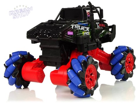 Auto Terenowe Drift Zdalnie Sterowane 1:16 Zielony 2.4G Obrót 360 Stopni Auto Terenowe Drift Zdalnie Sterowane 1:16 Zielony 2.4G Obrót 360 Stopni