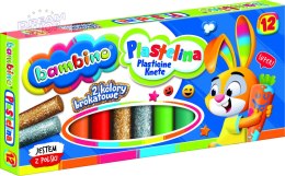 BAMBINO Plastelina klasyczna 12 kolorów