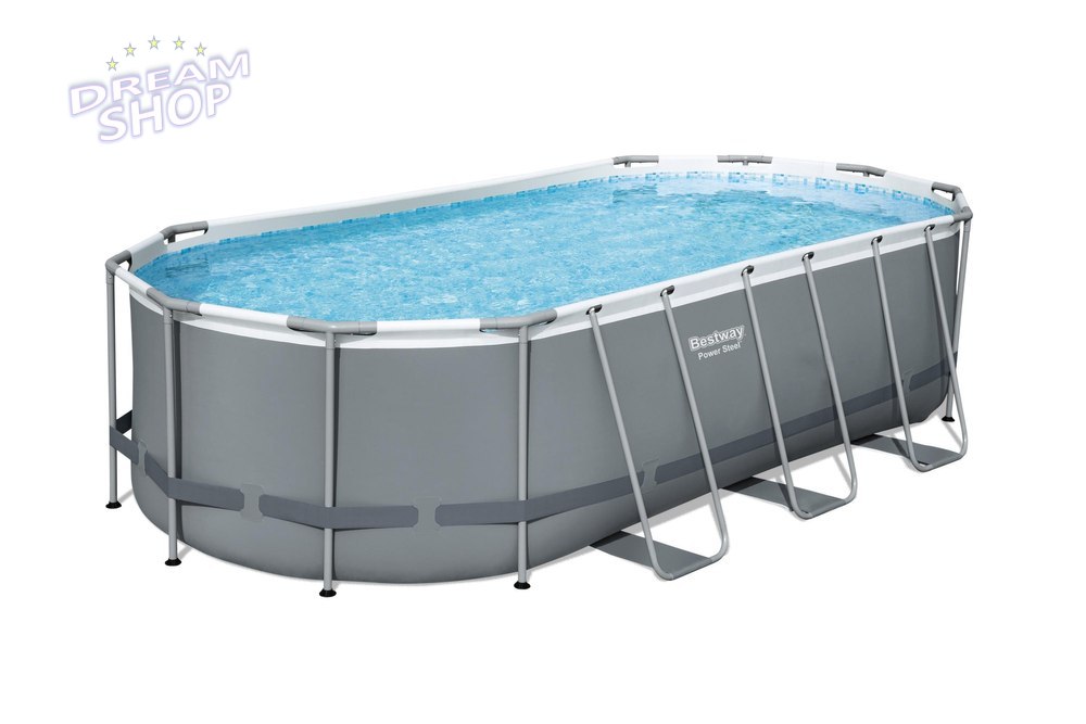 Basen Ogrodowy Stelażowy 549 x 274 x 122 cm Bestway 56710 Basen Ogrodowy Stelażowy 549 x 274 x 122 cm Bestway 56710