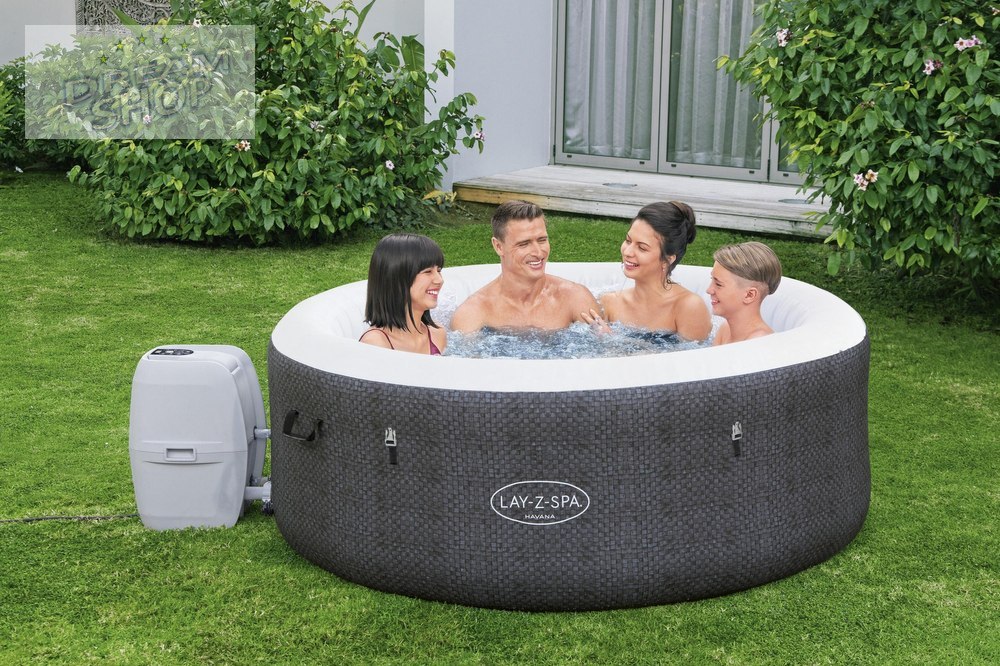 Dmuchane Spa Jacuzzi 4 Osobowe 180 x 66cm Bestway 60035 Dmuchane Spa Jacuzzi 4 Osobowe 180 x 66cm Bestway 60035