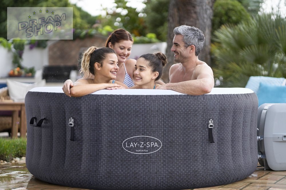 Dmuchane Spa Jacuzzi 4 Osobowe 180 x 66cm Bestway 60035 Dmuchane Spa Jacuzzi 4 Osobowe 180 x 66cm Bestway 60035