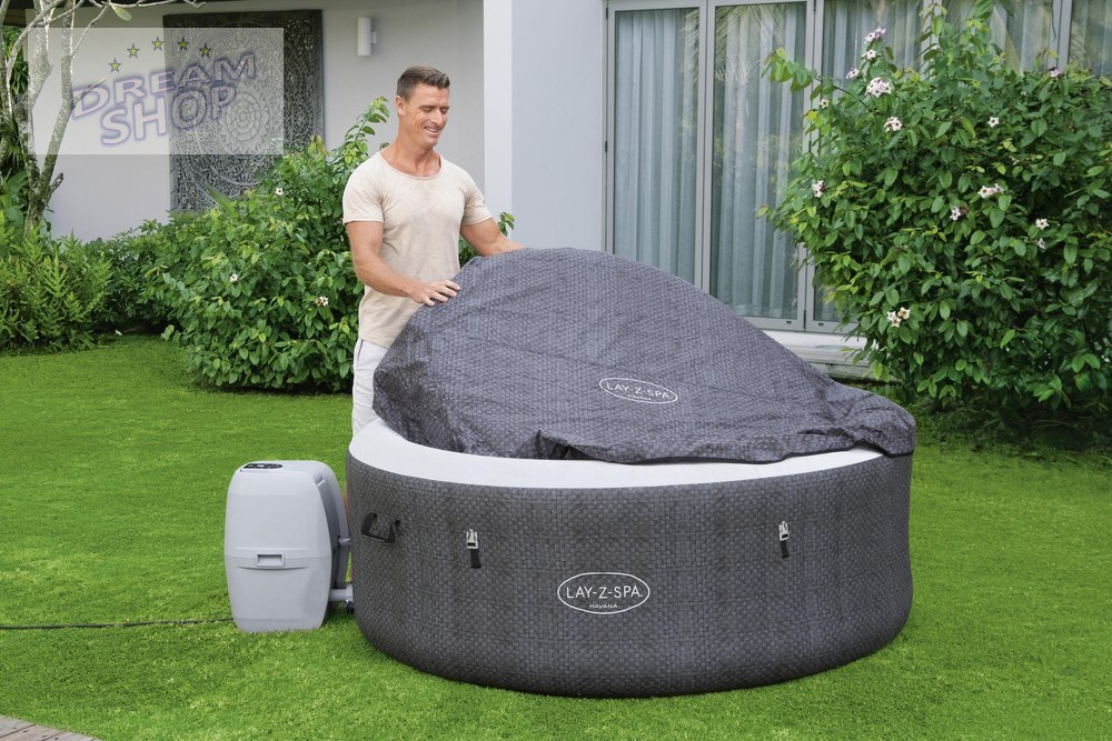 Dmuchane Spa Jacuzzi 4 Osobowe 180 x 66cm Bestway 60035 Dmuchane Spa Jacuzzi 4 Osobowe 180 x 66cm Bestway 60035