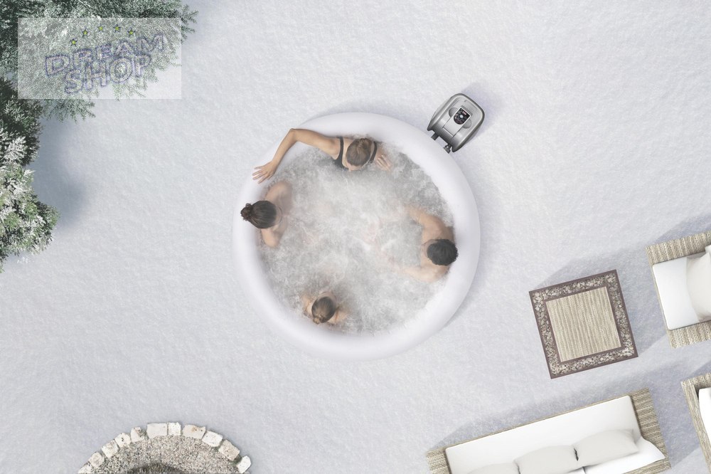 Dmuchane Spa Jacuzzi 4 Osobowe 180 x 66cm Bestway 60035 Dmuchane Spa Jacuzzi 4 Osobowe 180 x 66cm Bestway 60035