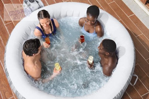 Dmuchane Spa Jacuzzi 4 Osobowe 180 x 66cm Bestway 60085 Dmuchane Spa Jacuzzi 4 Osobowe 180 x 66cm Bestway 60085