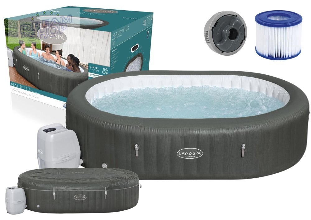 Dmuchane Spa Jacuzzi 7 Osobowe 270cm x 108cm x 71cm Bestway 60067 Dmuchane Spa Jacuzzi 7 Osobowe 270cm x 108cm x 71cm Bestway 60067