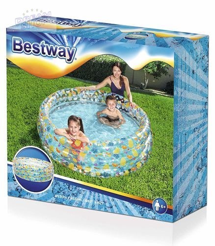 Dmuchany Basen Owoce 170 cm x 53 cm Bestway 51048 Dmuchany Basen Owoce 170 cm x 53 cm Bestway 51048
