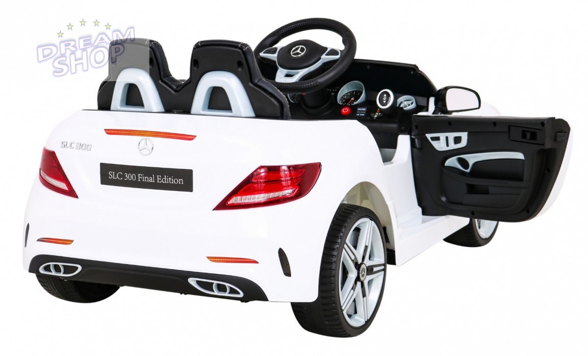 Pojazd Mercedes BENZ SLC300 Biały Pojazd Mercedes BENZ SLC300 Biały