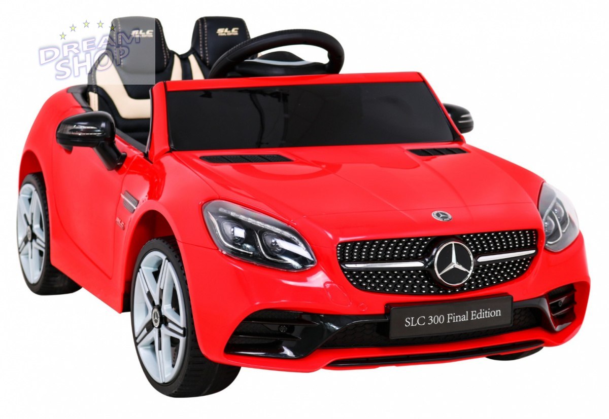 Pojazd Mercedes BENZ SLC300 Czerwony Pojazd Mercedes BENZ SLC300 Czerwony