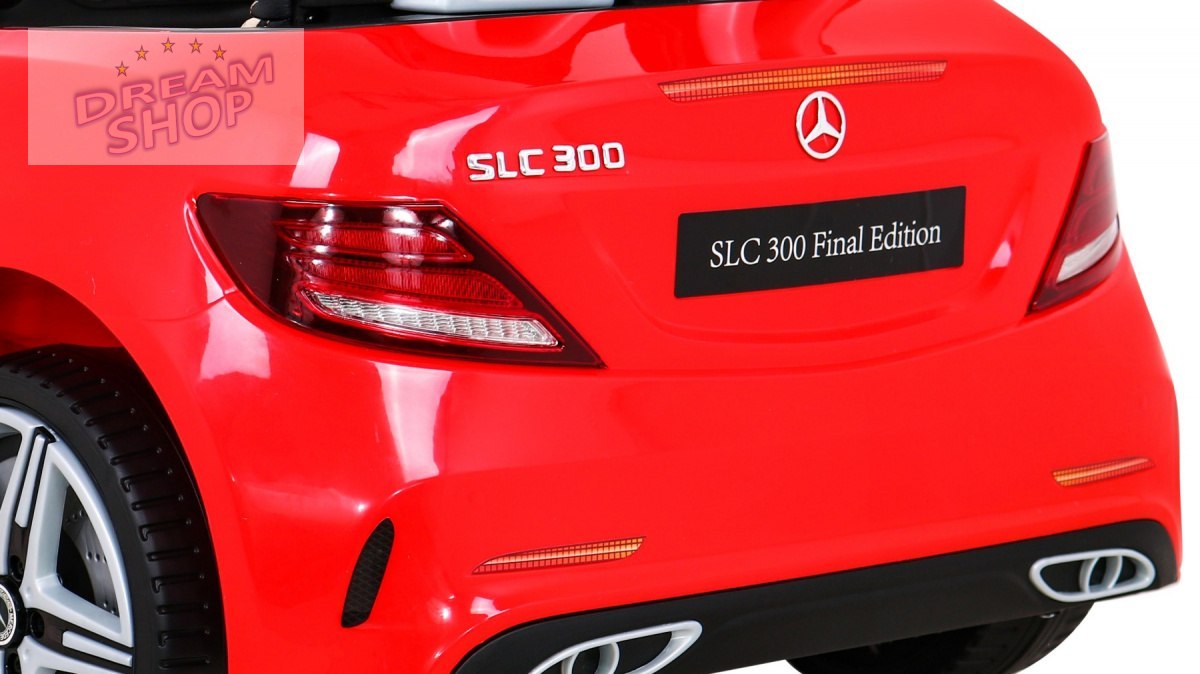 Pojazd Mercedes BENZ SLC300 Czerwony Pojazd Mercedes BENZ SLC300 Czerwony