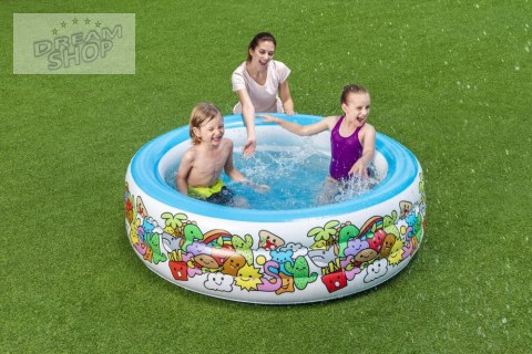 Basen Dmuchany Okrągły 152 cm x 51 cm Bestway 51121 Basen Dmuchany Okrągły 152 cm x 51 cm Bestway 51121