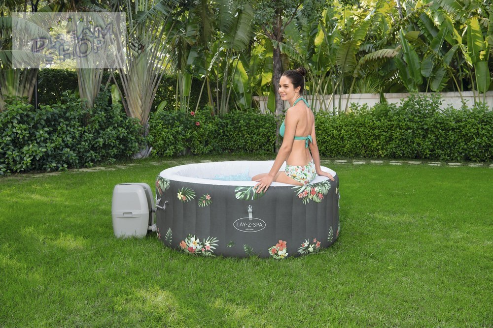Dmuchane Spa Jacuzzi 3 Osobowe 170 x 66cm Bestway 60061 Dmuchane Spa Jacuzzi 3 Osobowe 170 x 66cm Bestway 60061