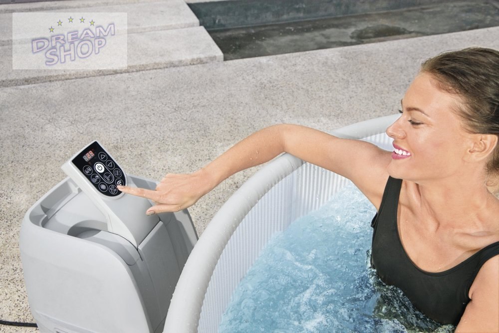 Dmuchane Spa Jacuzzi 4 Osobowe 155 x 60cm Bestway 60027 Dmuchane Spa Jacuzzi 4 Osobowe 155 x 60cm Bestway 60027