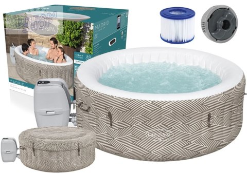 Dmuchane Spa Jacuzzi 4 Osobowe 180 x 66cm Bestway 60055