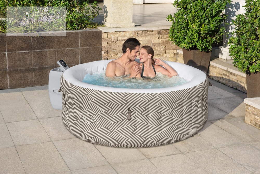 Dmuchane Spa Jacuzzi 4 Osobowe 180 x 66cm Bestway 60055 Dmuchane Spa Jacuzzi 4 Osobowe 180 x 66cm Bestway 60055