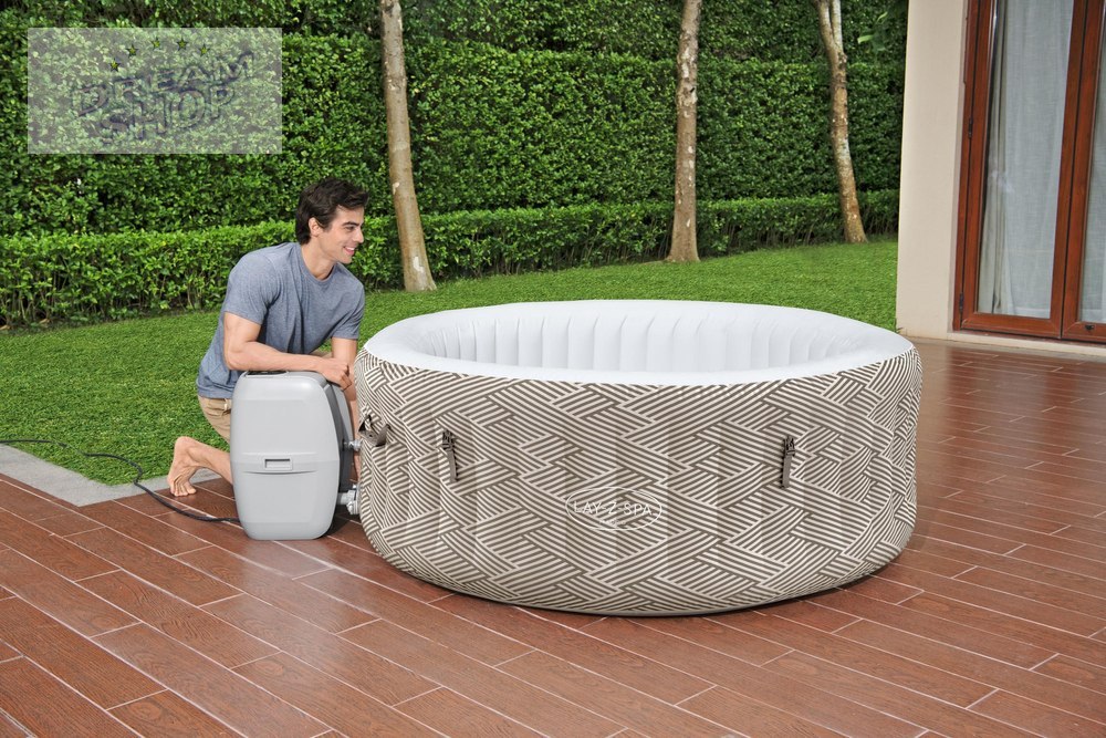 Dmuchane Spa Jacuzzi 4 Osobowe 180 x 66cm Bestway 60055 Dmuchane Spa Jacuzzi 4 Osobowe 180 x 66cm Bestway 60055
