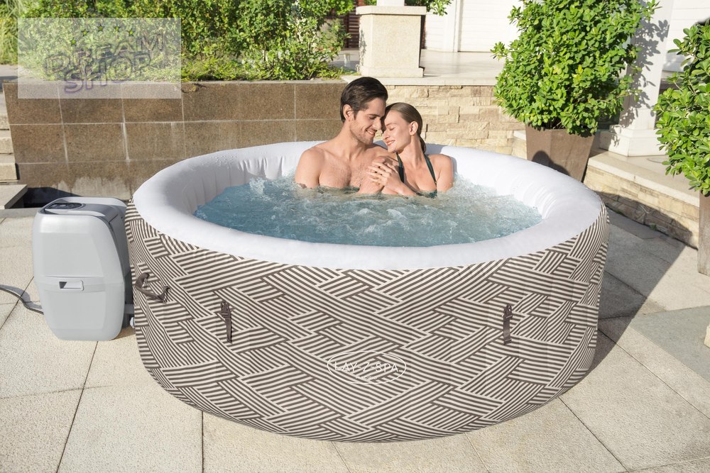 Dmuchane Spa Jacuzzi 4 Osobowe 180 x 66cm Bestway 60055 Dmuchane Spa Jacuzzi 4 Osobowe 180 x 66cm Bestway 60055