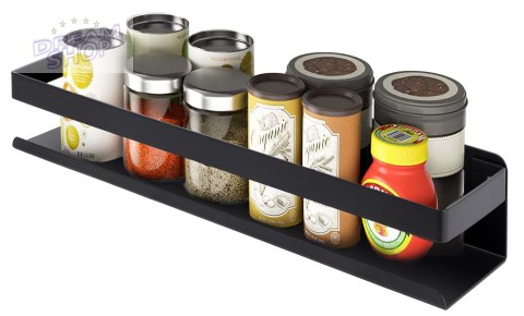 Półka loft MEGARA 40 cm czarna Półka loft MEGARA 40 cm czarna