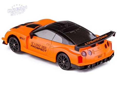 Samochód Do Driftu, Auto RC Drift 1:24 2,4 GHz 4WD POMARAŃCZOWY Samochód Do Driftu, Auto RC Drift 1:24 2,4 GHz 4WD POMARAŃCZOWY