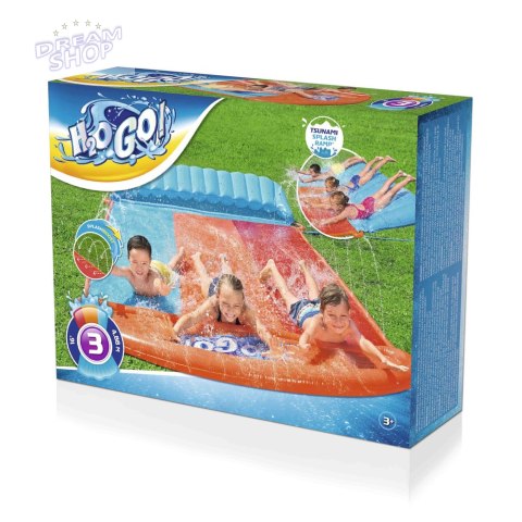 Ślizg Potrójny H2O GO! Speed Ramp 488cm BESTWAY Ślizg Potrójny H2O GO! Speed Ramp 488cm BESTWAY