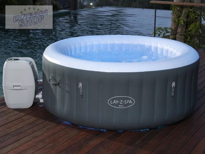 Dmuchane SPA Jacuzzi 4 osobowe 180 cm x 66 cm Bestway 60009 Dmuchane SPA Jacuzzi 4 osobowe 180 cm x 66 cm Bestway 60009