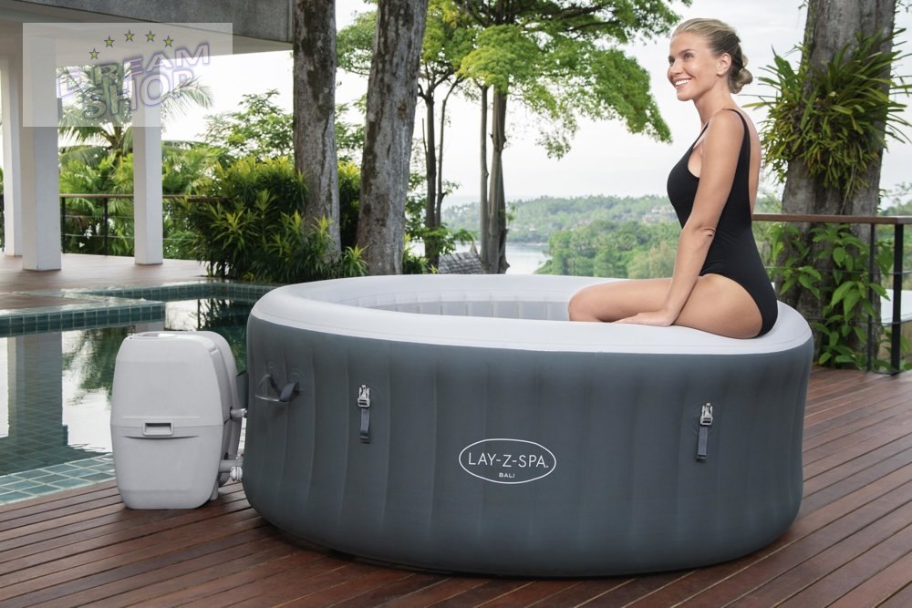 Dmuchane SPA Jacuzzi 4 osobowe 180 cm x 66 cm Bestway 60009 Dmuchane SPA Jacuzzi 4 osobowe 180 cm x 66 cm Bestway 60009