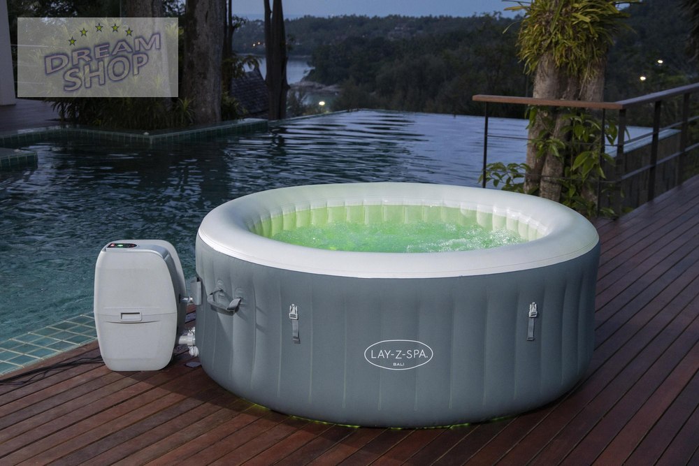 Dmuchane SPA Jacuzzi 4 osobowe 180 cm x 66 cm Bestway 60009 Dmuchane SPA Jacuzzi 4 osobowe 180 cm x 66 cm Bestway 60009