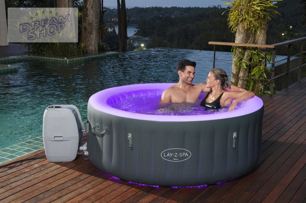 Dmuchane SPA Jacuzzi 4 osobowe 180 cm x 66 cm Bestway 60009 Dmuchane SPA Jacuzzi 4 osobowe 180 cm x 66 cm Bestway 60009