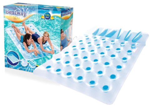 Dmuchany Materac Dwuosobowy 193 x 142 cm Bestway 43055 Dmuchany Materac Dwuosobowy 193 x 142 cm Bestway 43055