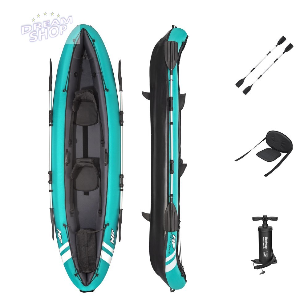 Kajak Dmuchany Dwuosobowy 330 x 86 cm Bestway 65052 Kajak Dmuchany Dwuosobowy 330 x 86 cm Bestway 65052