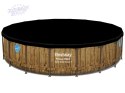 Bestway Basen stelażowy drewno 549x122 11w1 56977