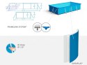 Basen Stelażowy 400 x 211 x 81 cm Bestway 56424