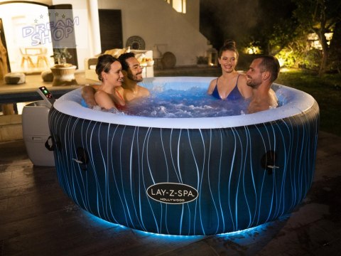 Bestway jacuzzi Lay-Z-Spa HOLLYWOOD 4-6os 196 cm LED 60059