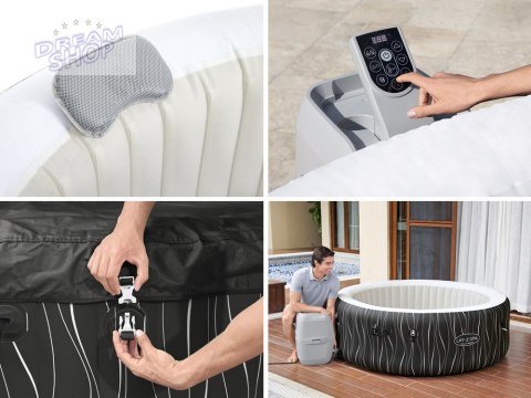 Bestway jacuzzi Lay-Z-Spa HOLLYWOOD 4-6os 196 cm LED 60059