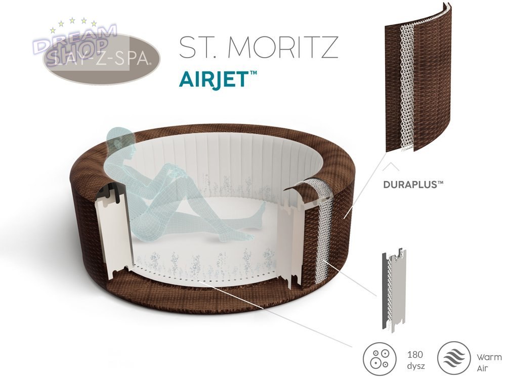 Bestway jacuzzi Lay-Z-Spa St. Moritz 5 - 7os 60023 Bestway jacuzzi Lay-Z-Spa St. Moritz 5 - 7os 60023